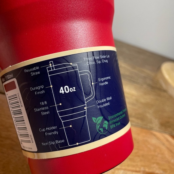 BUC-EE’S Fit Forty Tumbler with Handle and Straw - Picture 6 of 8